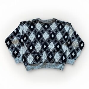 Vintage Saturdays‎ Sweater Mens M Knit Crewneck 90s Acrylic